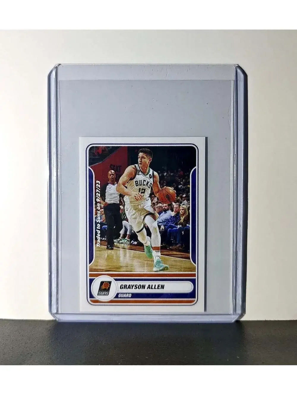 Grayson Allen 2023-24 Panini NBA #431 Sticker Card Phoenix Suns